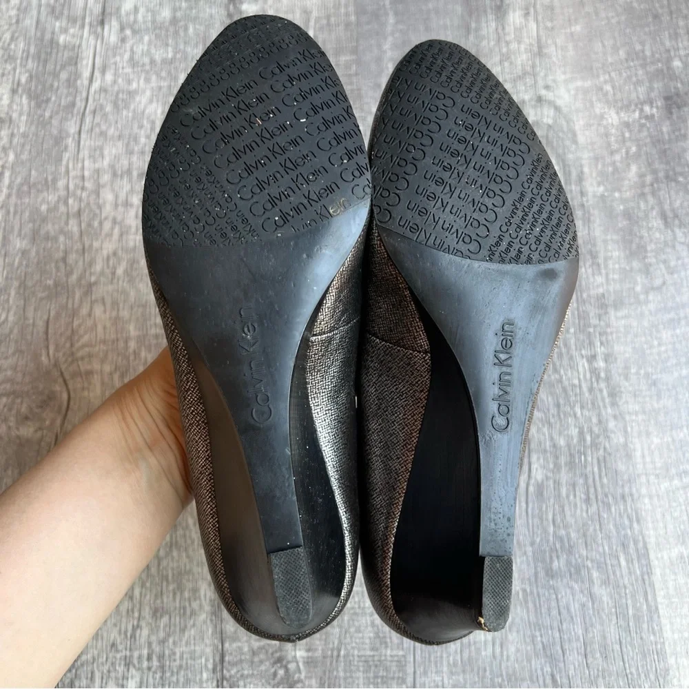 Calvin Klein Yana Wedges Pointy Shoes Size 8.5
